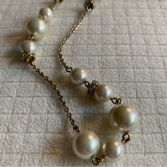 J.Crew faux pearl long necklace - Picture 8 of 12